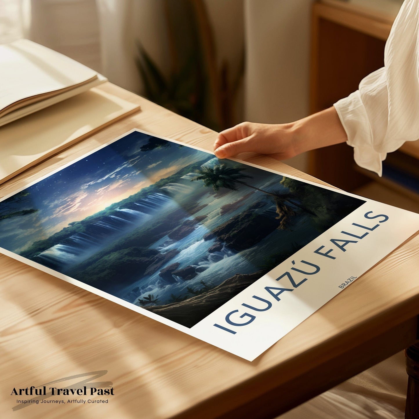 Iguazú Falls Poster | Brazil Wall Art | South America Decor