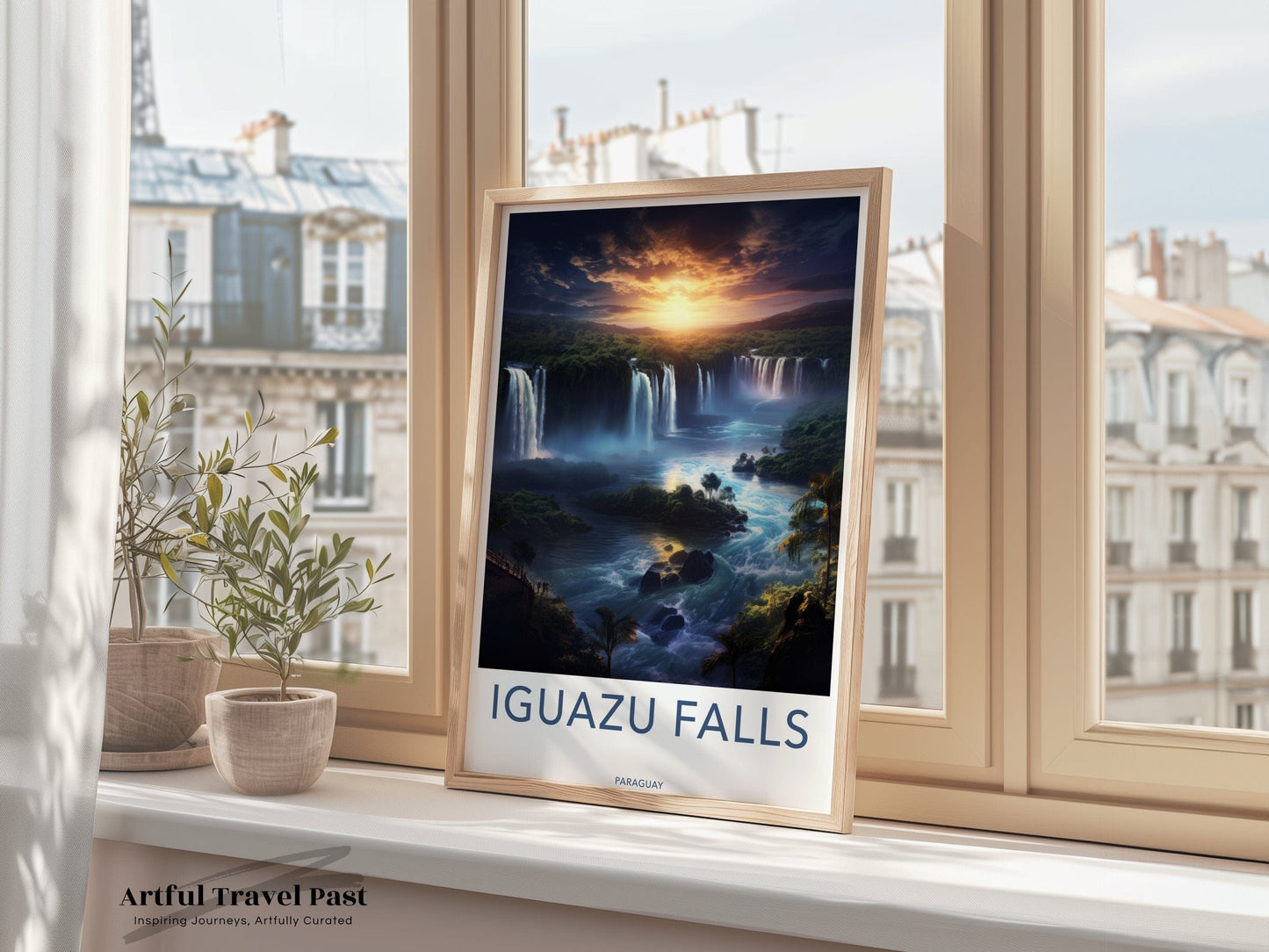 Iguazu Falls Poster | National Park | Paraguay Wall Art