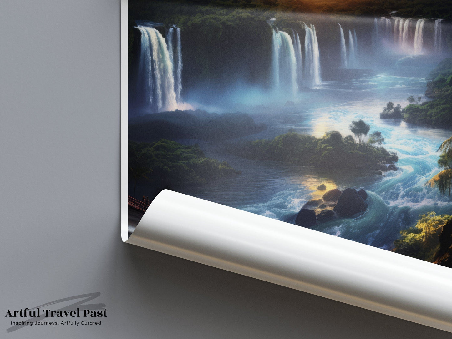 Iguazu Falls Poster | National Park | Paraguay Wall Art