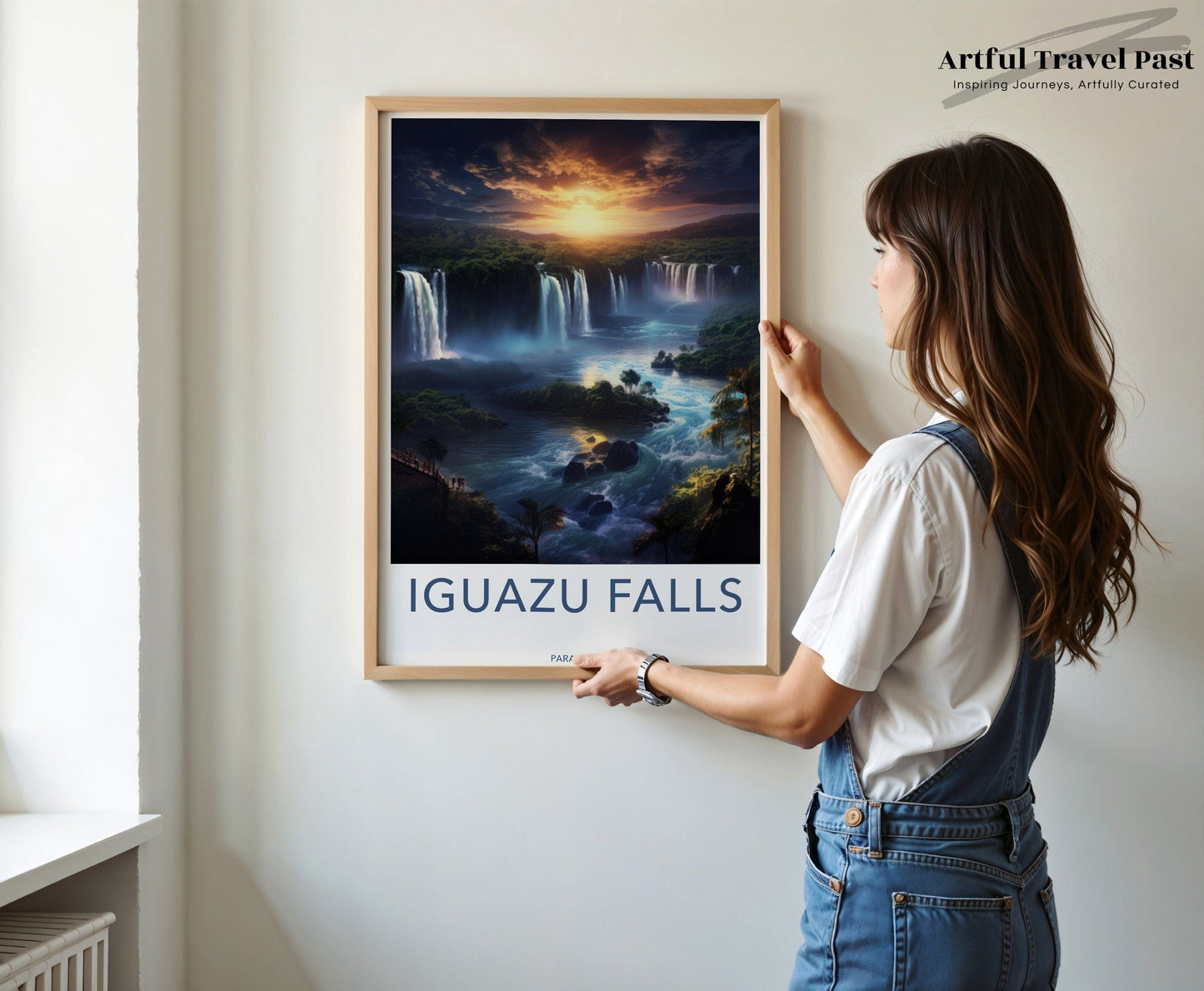 Iguazu Falls Poster | National Park | Paraguay Wall Art