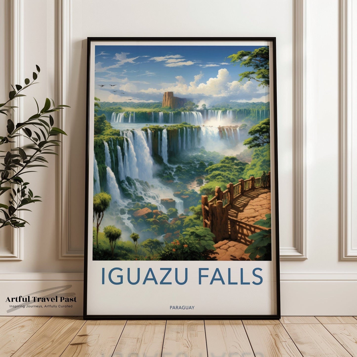 Iguazu Falls Poster - Paraguay Wall Art