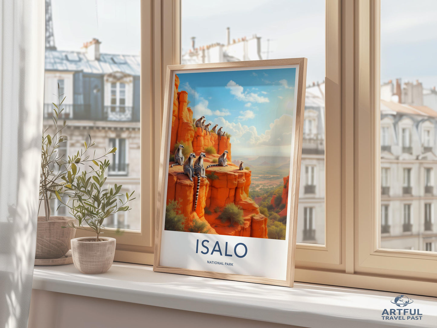 Isalo National Park Print, Landscape Wall Art Decor, Nature Photography, Scenic Artwork for Home Office, Travel Poster