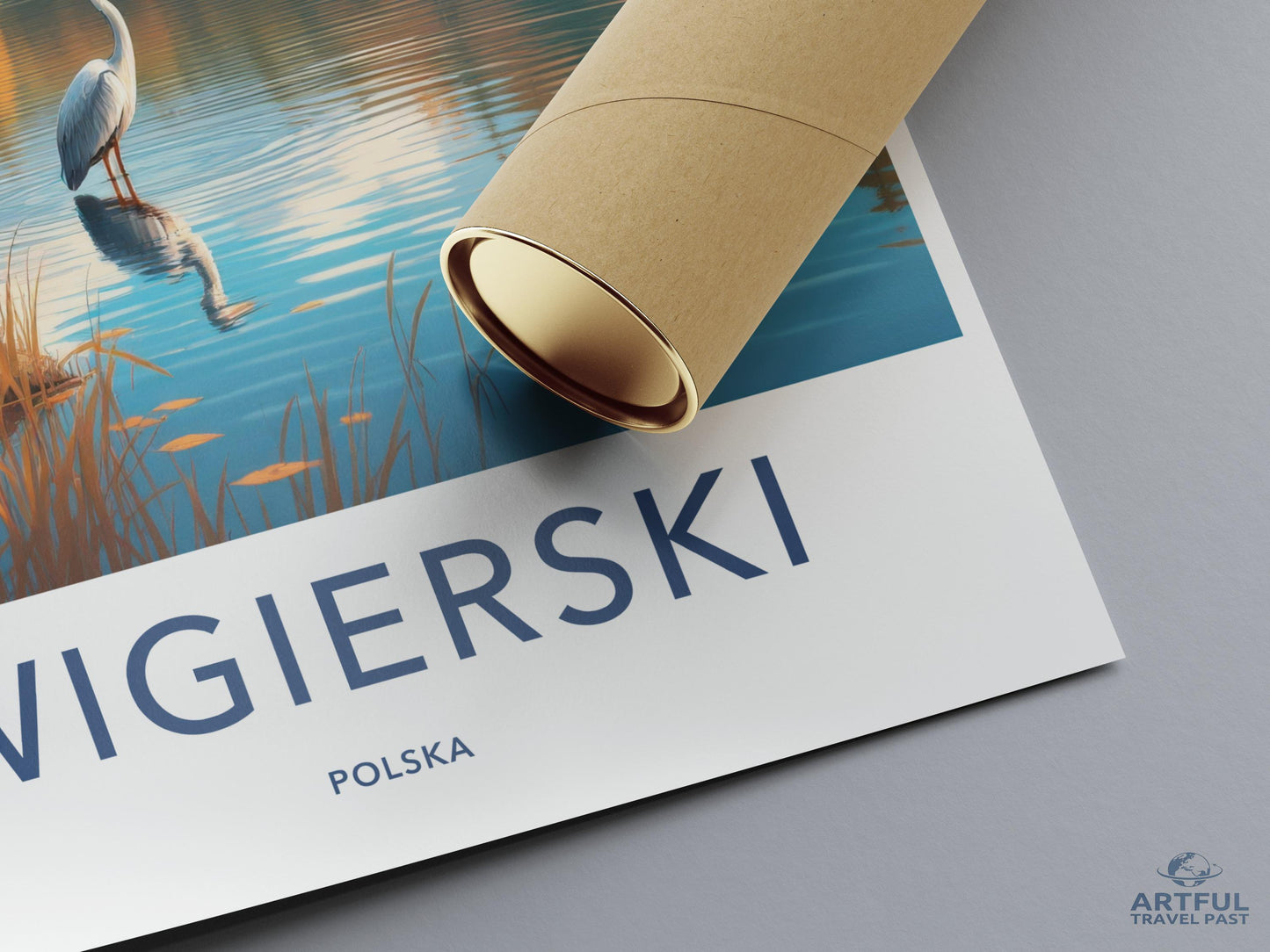 Scenic Lake Poster, Nature Art Print, Poland Landscape Wall Decor, Travel Photography, Home Decor, Unique Gift, Artful Travel Past