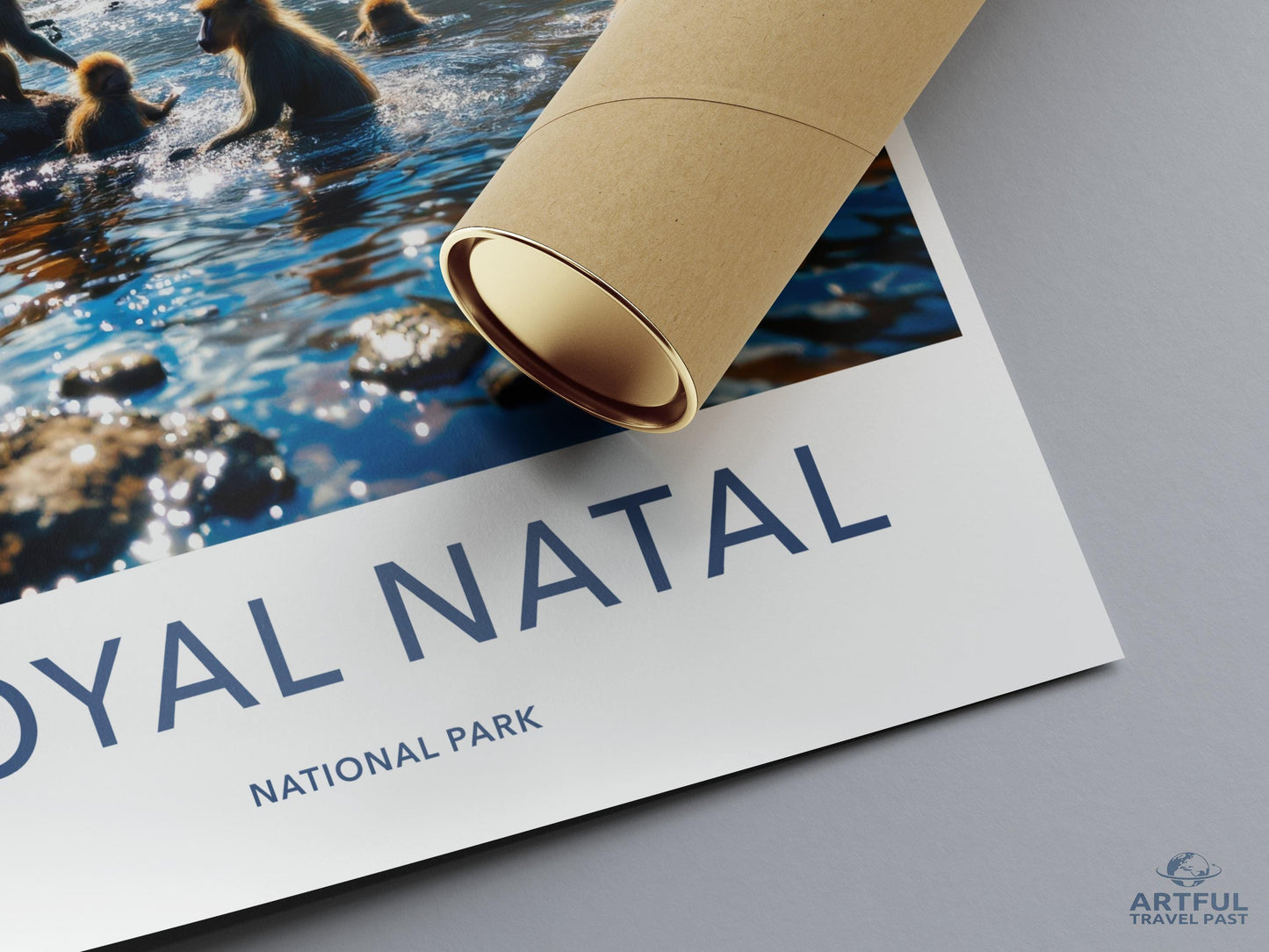Royal Natal National Park Poster, Scenic Wilderness Print, Travel Photography Wall Art, Nature Lover's Gift, Home Decor