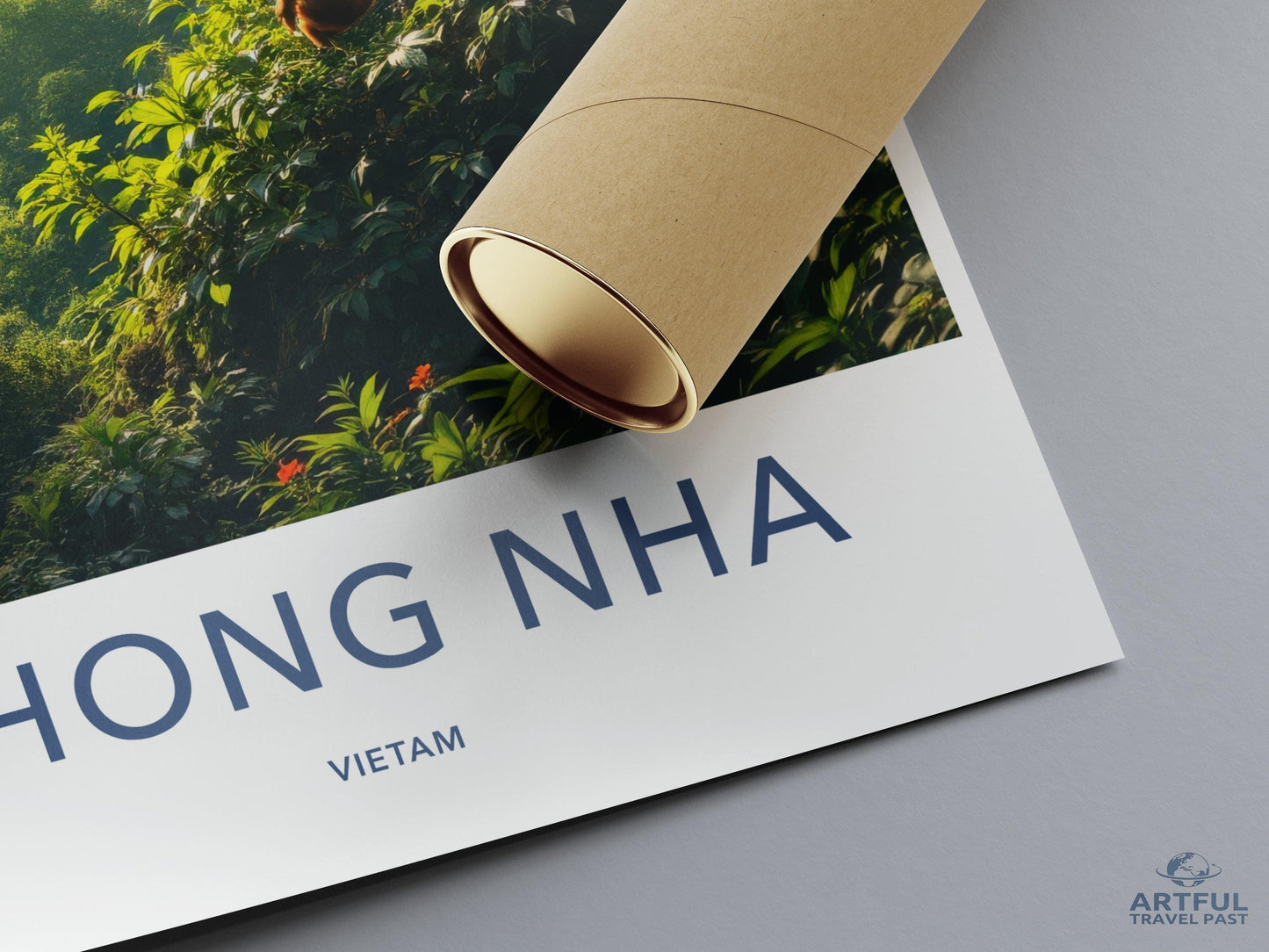 Phong Nha Vietnam Travel Poster Print, Phong Nha Wall Art, Vietnam Travel Decor, Vintage Vietnam Landscape, Nature Photography