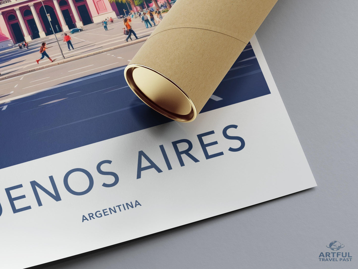 Argentina Travel Poster, Buenos Aires Wall Art, Modern Argentina Print, Cityscape Poster, Home Decor, Travel Gift, Buenos Aires Art
