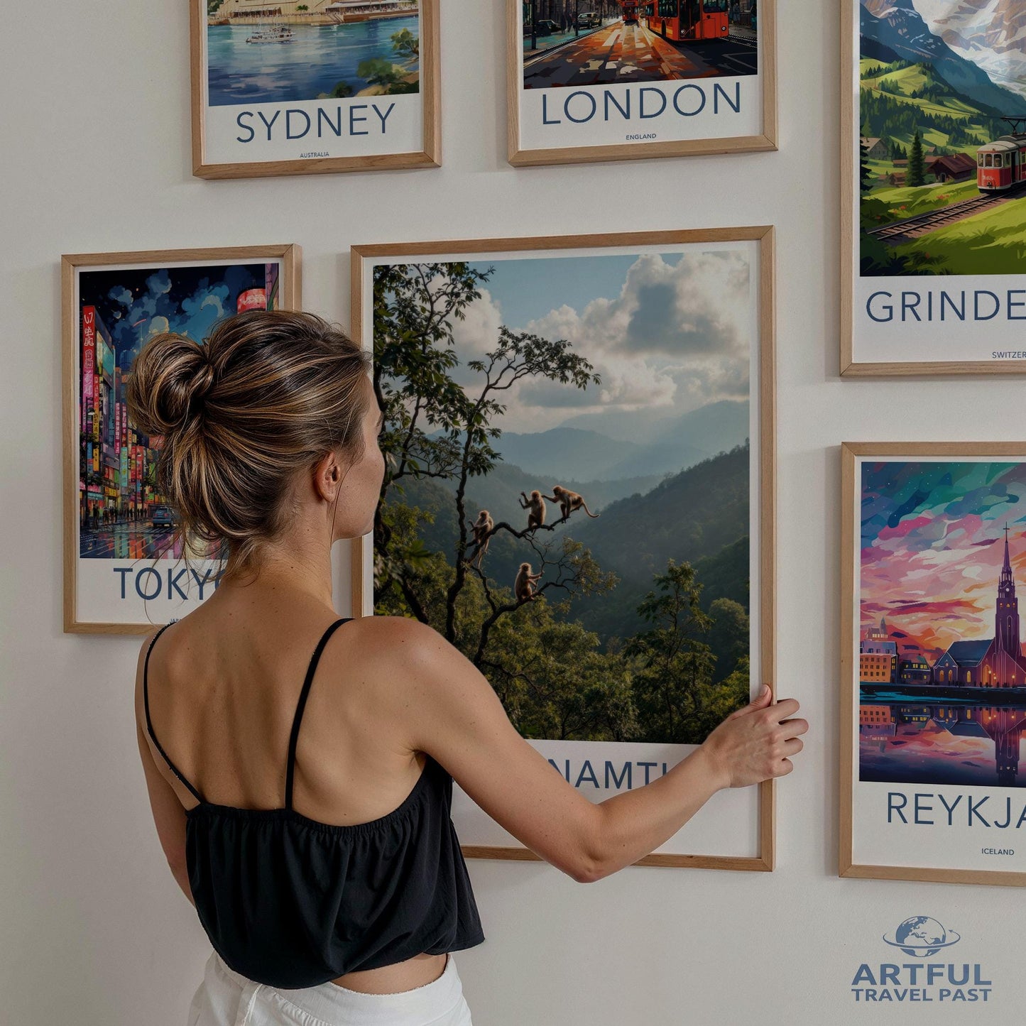 Travel Wall Art Gallery, World City Posters, Travel Destination Prints, Home Decor Wall Art, Wanderlust Art Collection