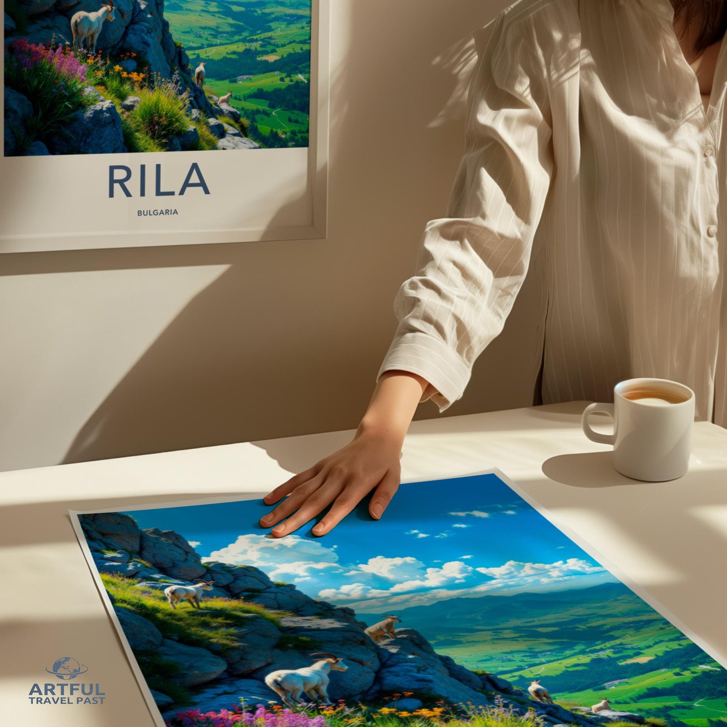 Rila Bulgaria Travel Art Print, Scenic Mountain Poster, Wall Art Decor, Landscape Photography, Adventure Home Decor