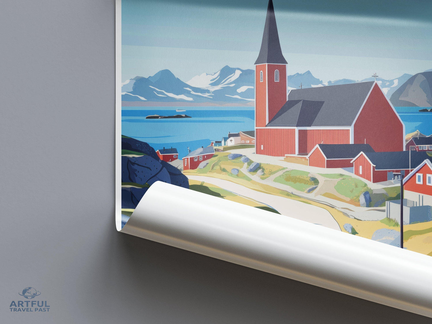 Ilulissat Poster - Greenland Wall Art