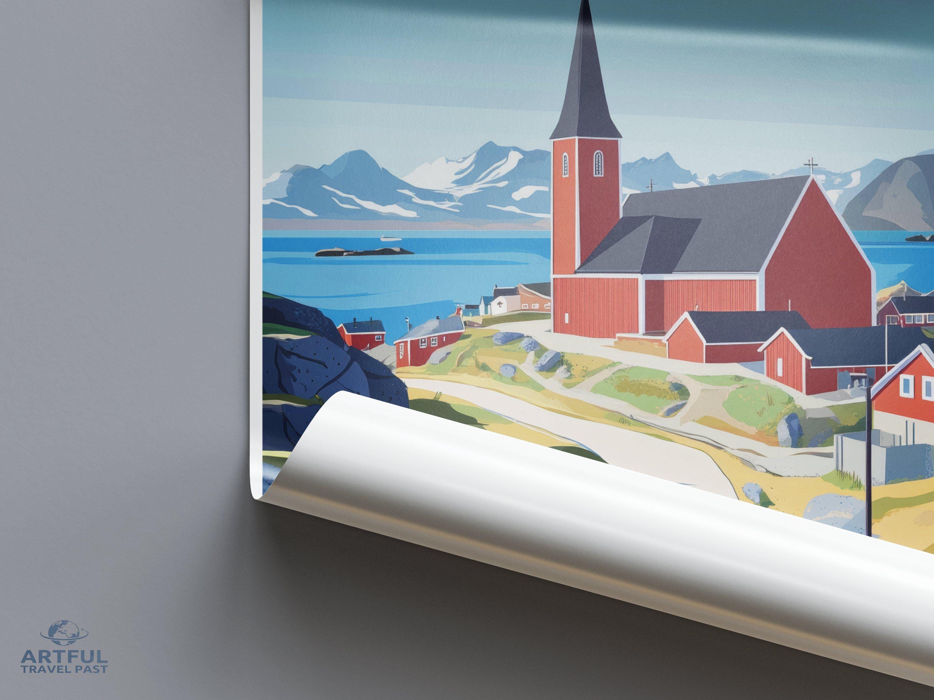 Ilulissat Poster - Greenland Wall Art