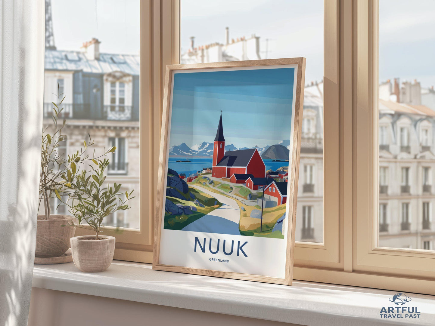 Ilulissat Poster - Greenland Wall Art