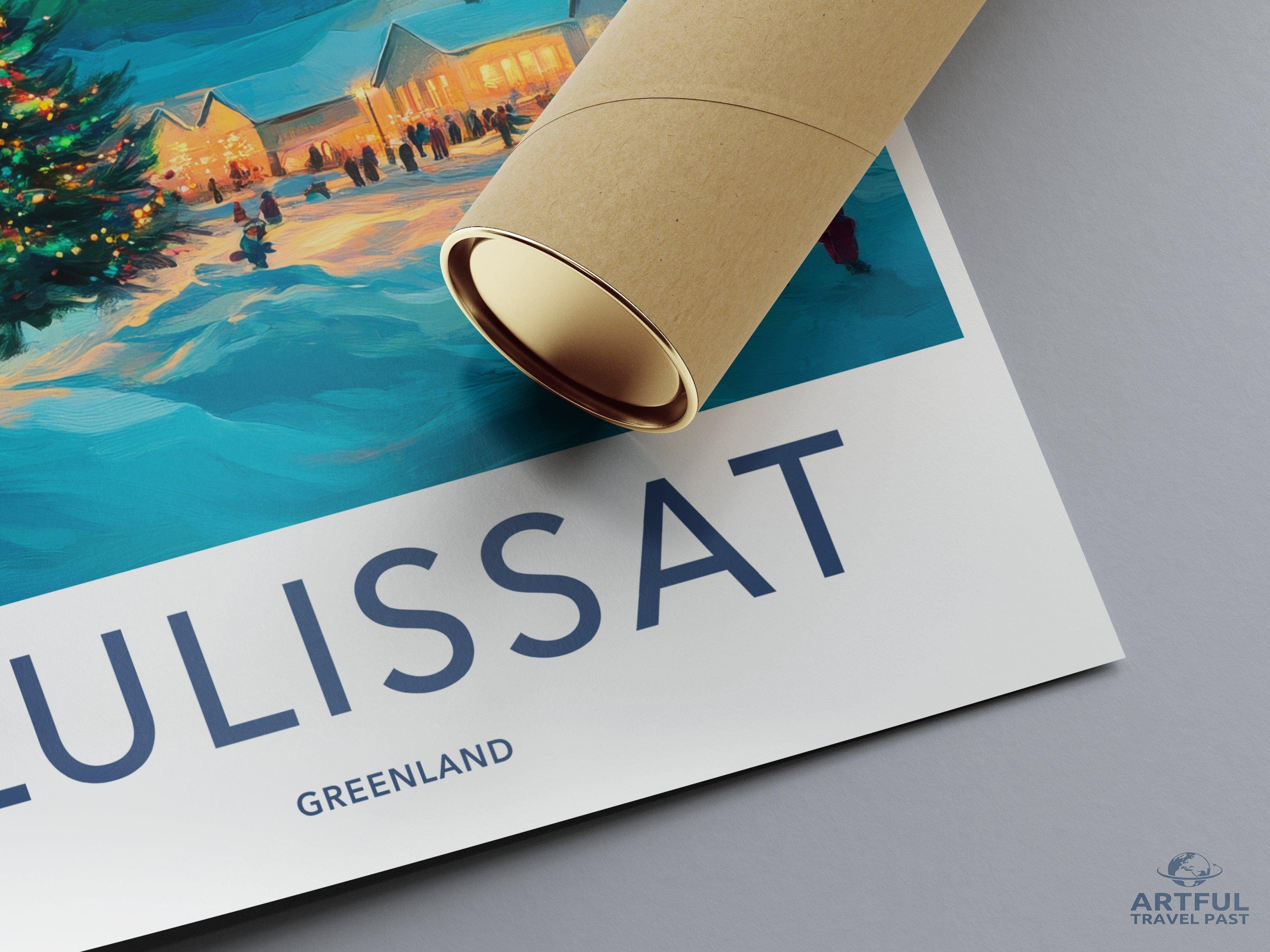 Ilulissat Poster - Greenland Wall Art