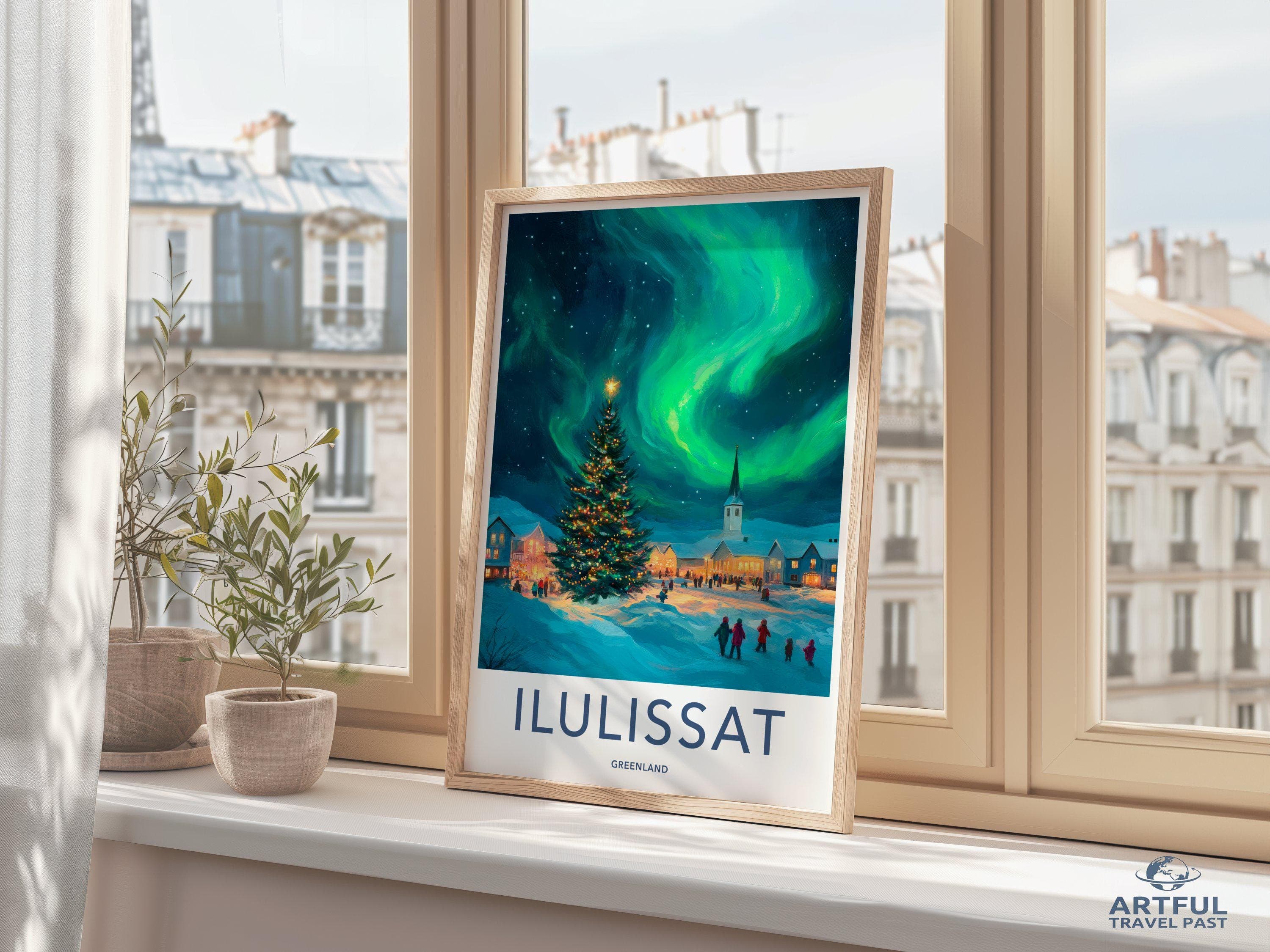 Ilulissat Poster - Greenland Wall Art