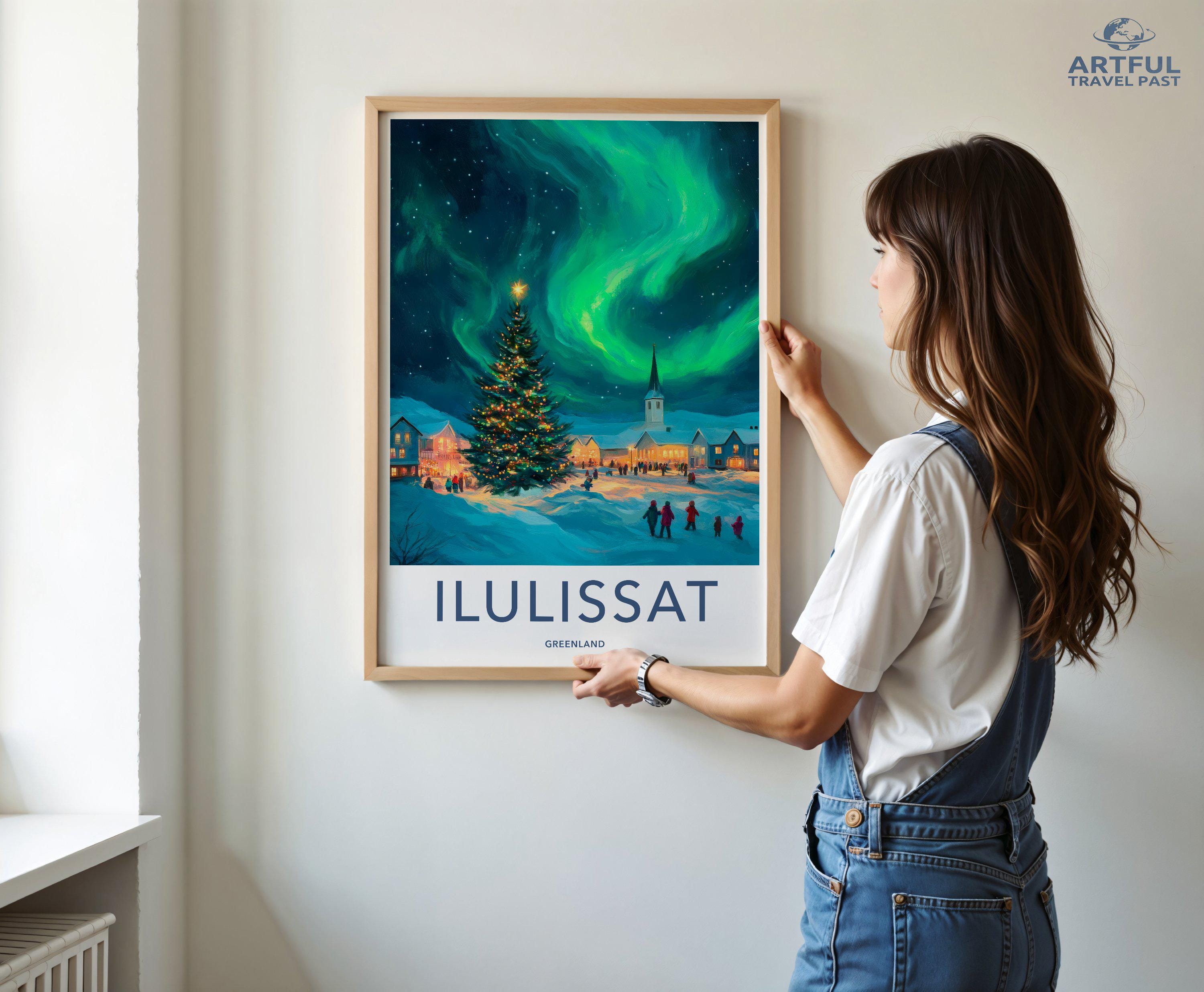 Ilulissat Poster - Greenland Wall Art