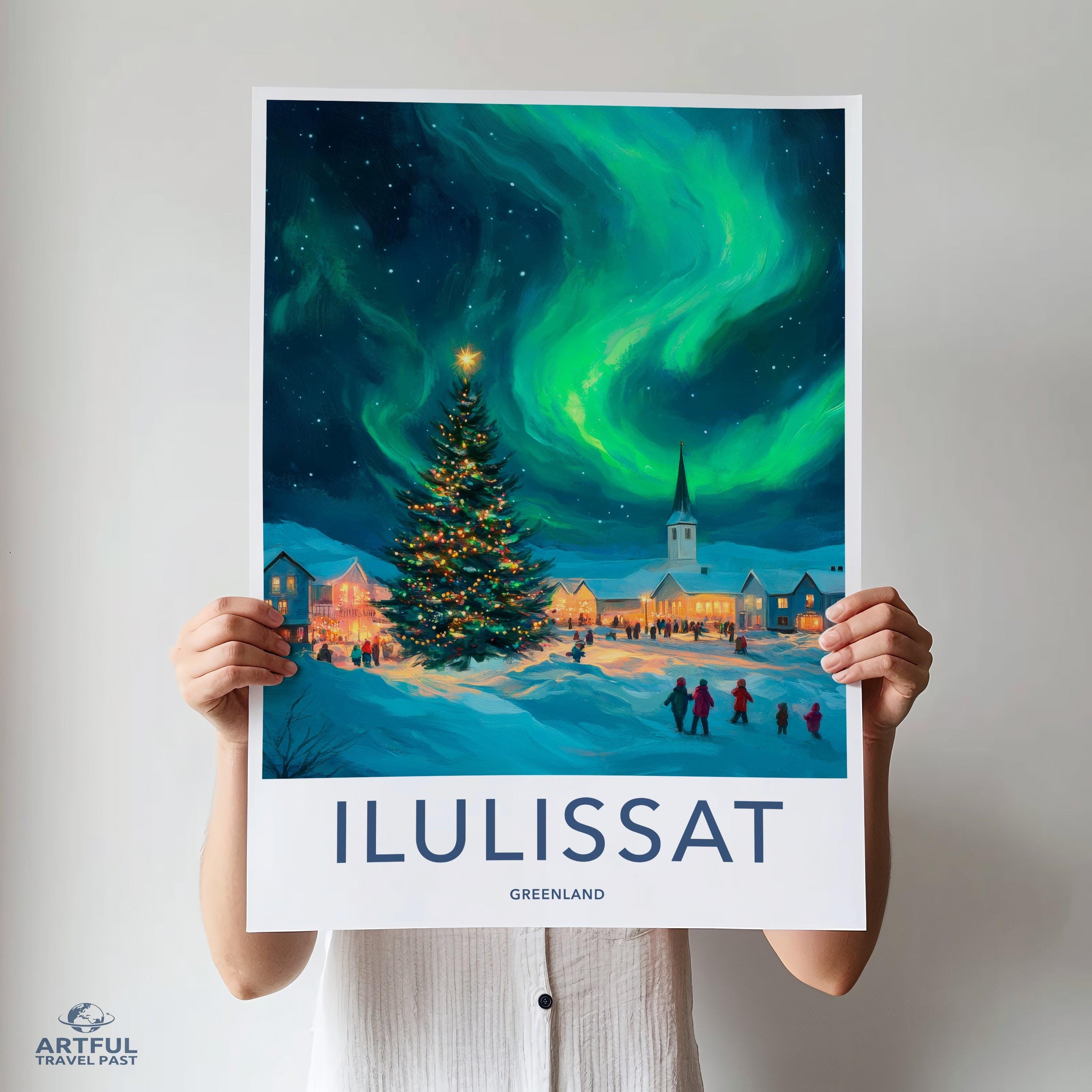 Ilulissat Poster - Greenland Wall Art
