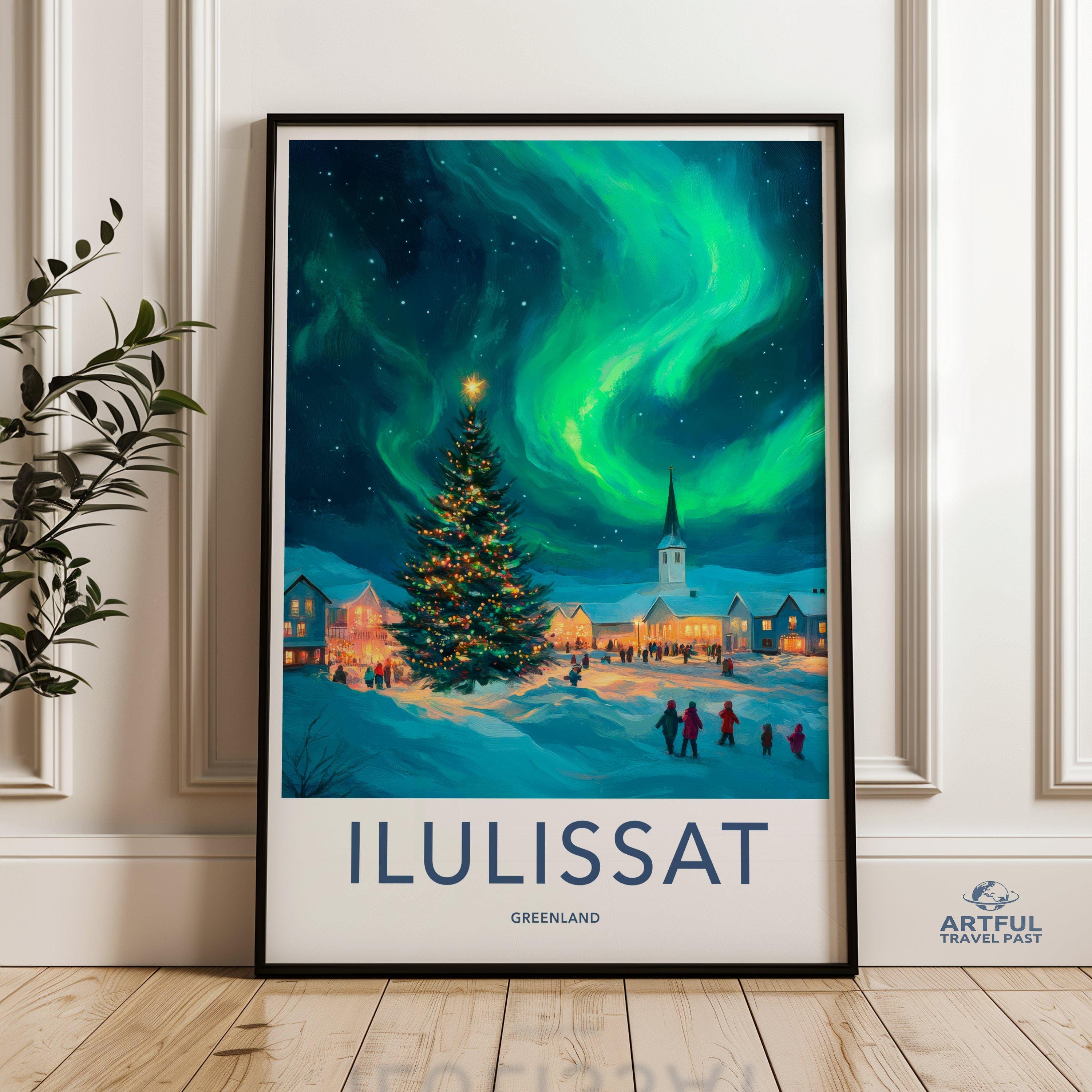 Ilulissat Poster - Greenland Wall Art