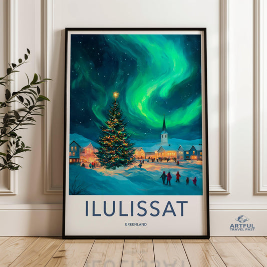 Ilulissat Poster - Greenland Wall Art