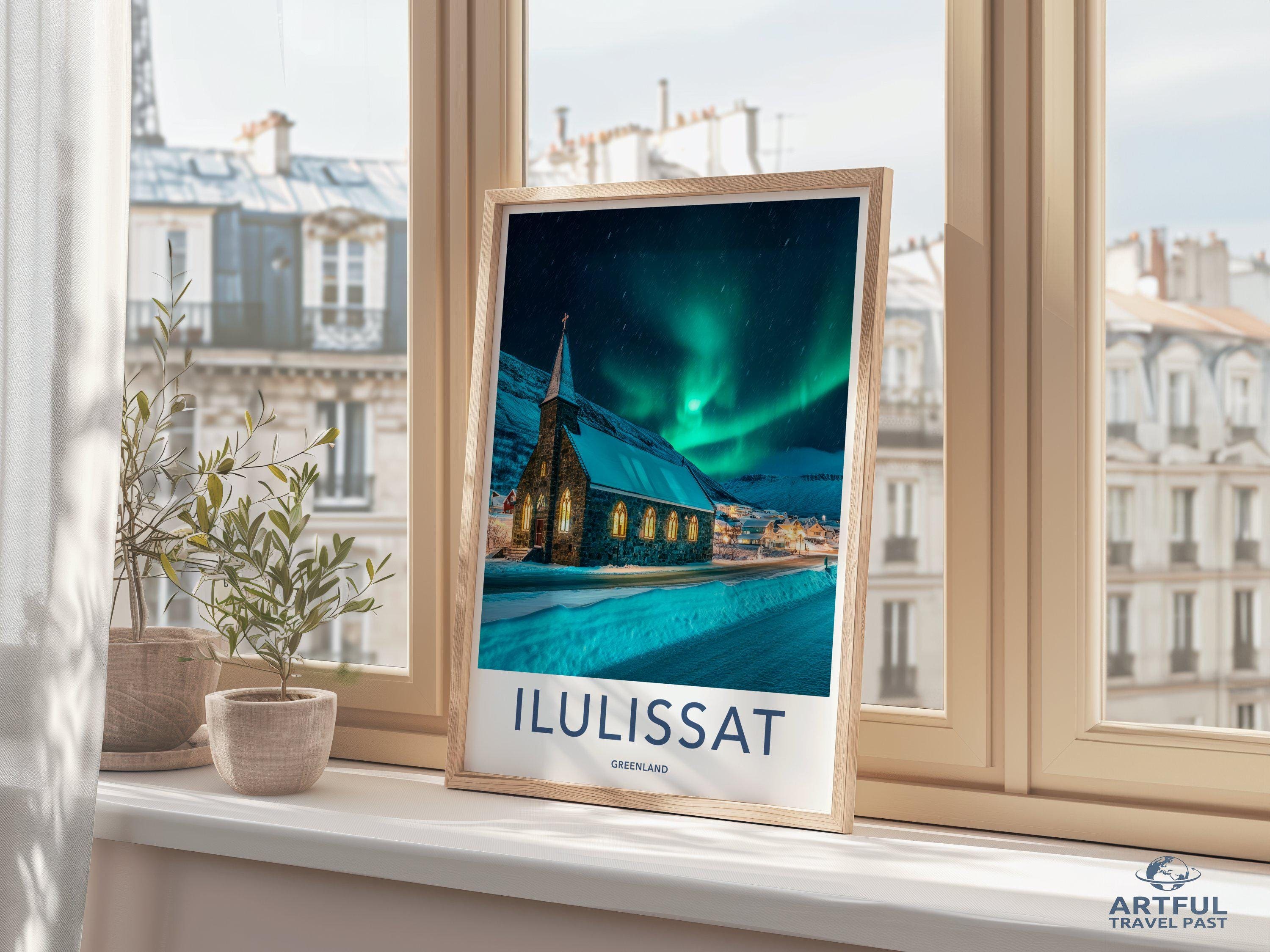 Ilulissat Poster - Greenland Wall Art