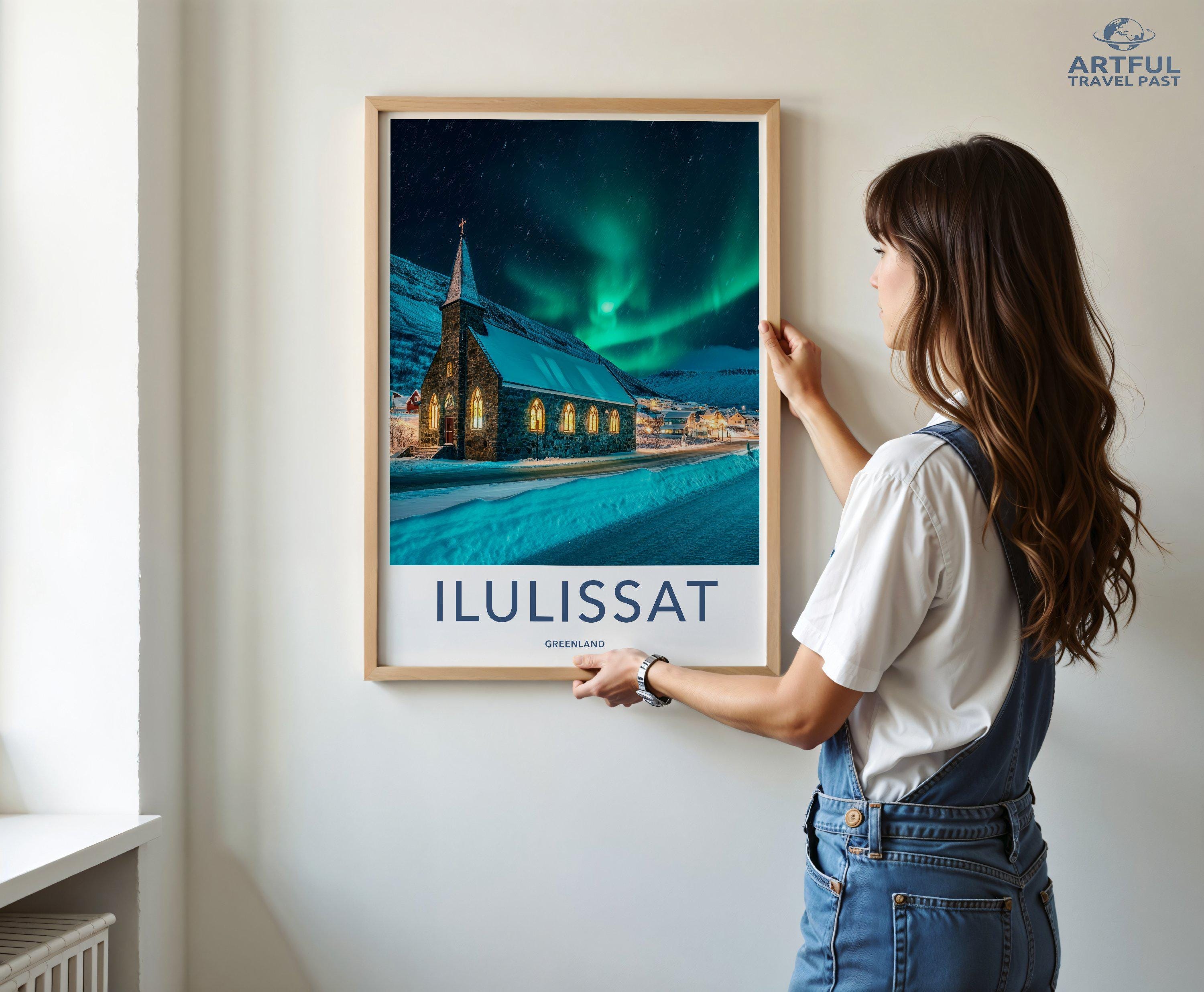 Ilulissat Poster - Greenland Wall Art