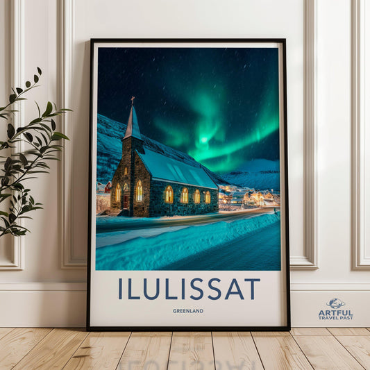 Ilulissat Poster - Greenland Wall Art