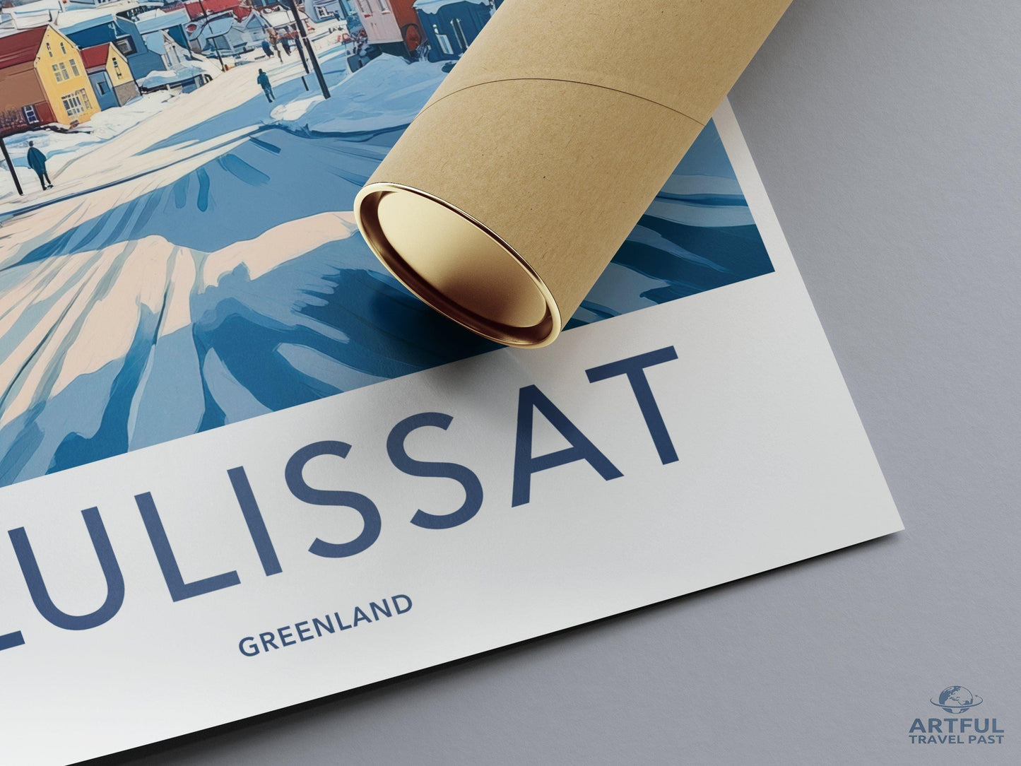Ilulissat Poster | Greenland Wall Art | Arctic Decor