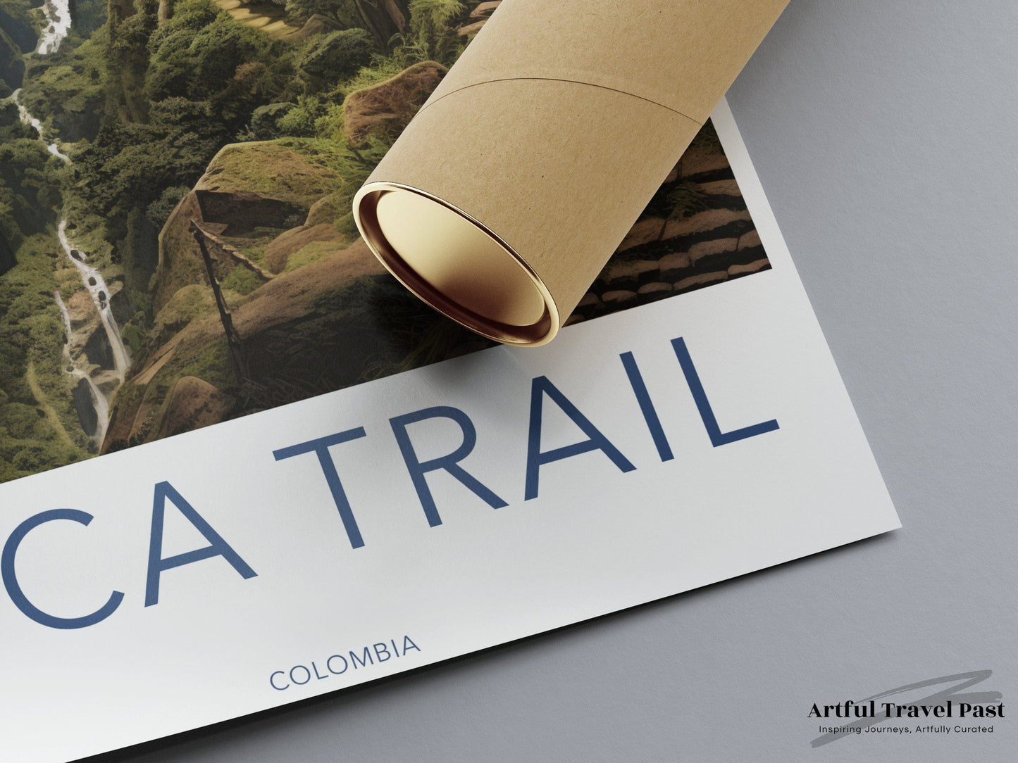 Inca Trail Poster - Colombia Wall Art