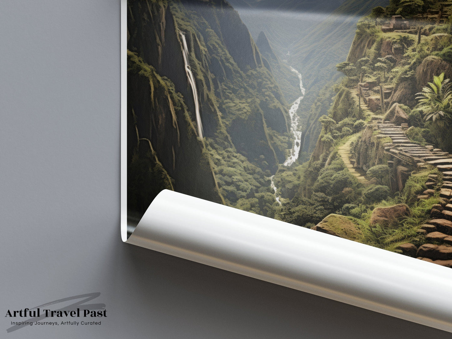 Inca Trail Poster - Colombia Wall Art