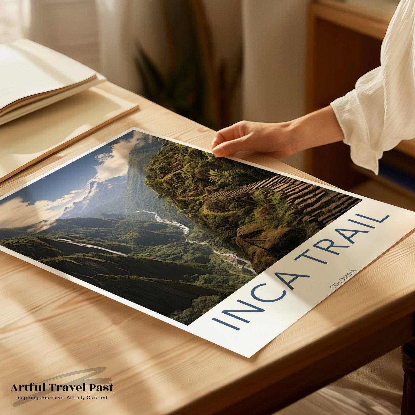 Inca Trail Poster - Colombia Wall Art