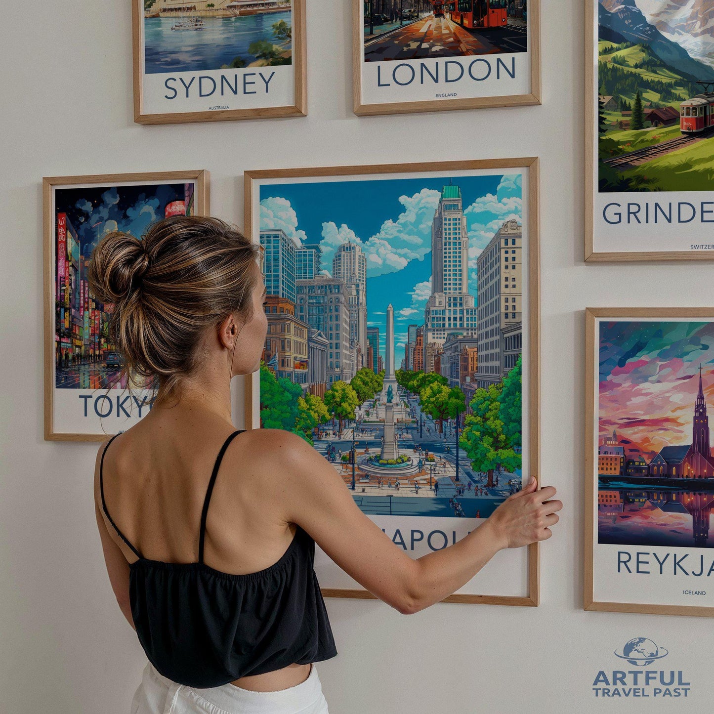 Indianapolis Poster - Indiana Wall Art