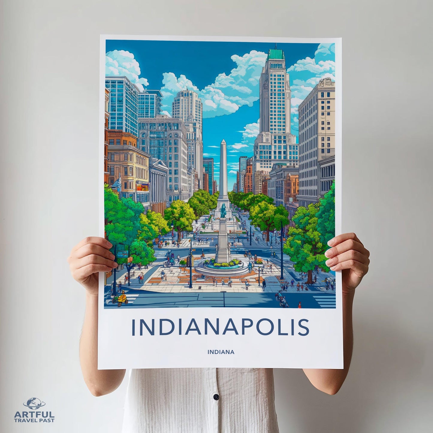 Indianapolis Poster - Indiana Wall Art