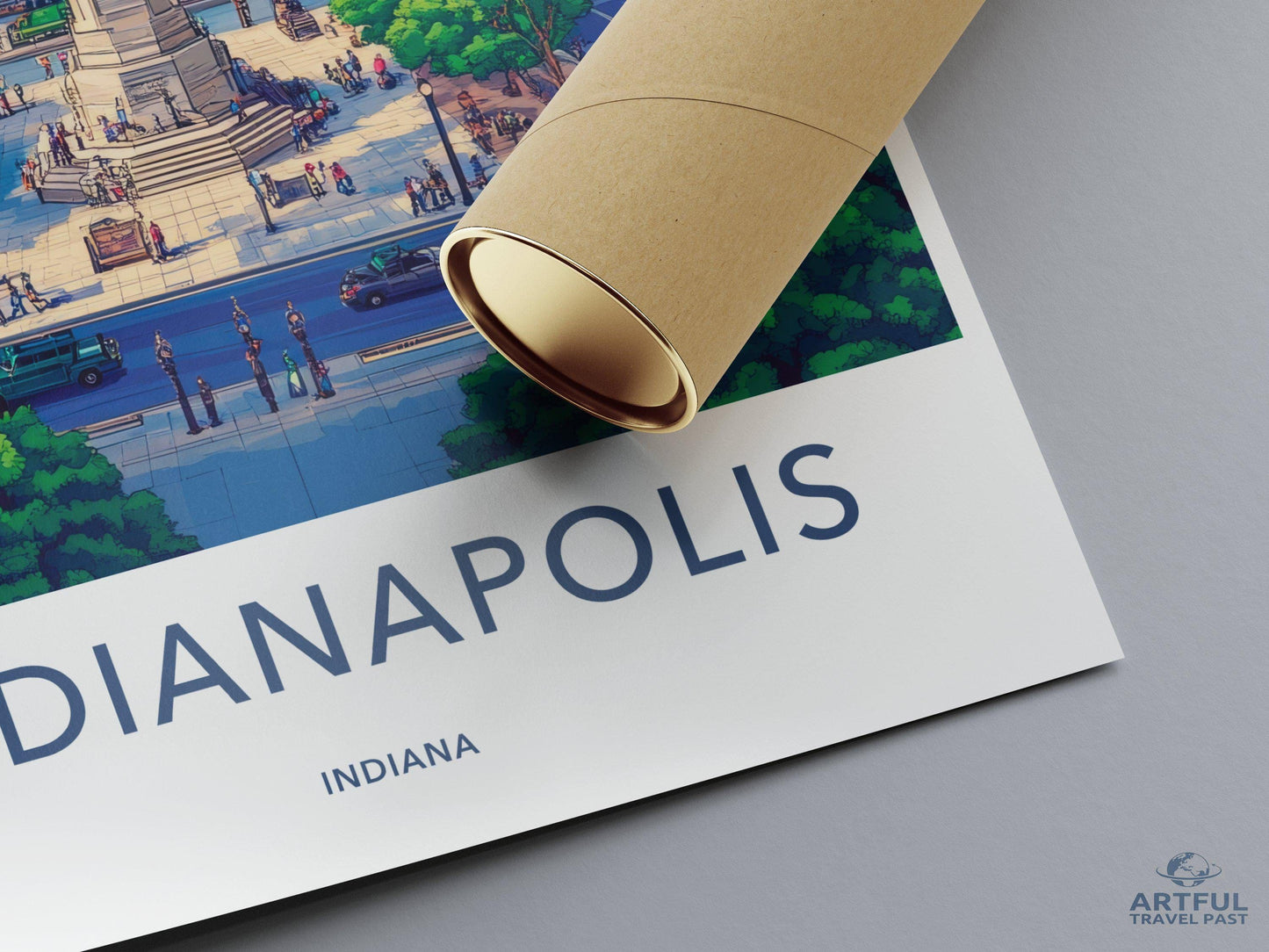 Indianapolis Poster - Indiana Wall Art