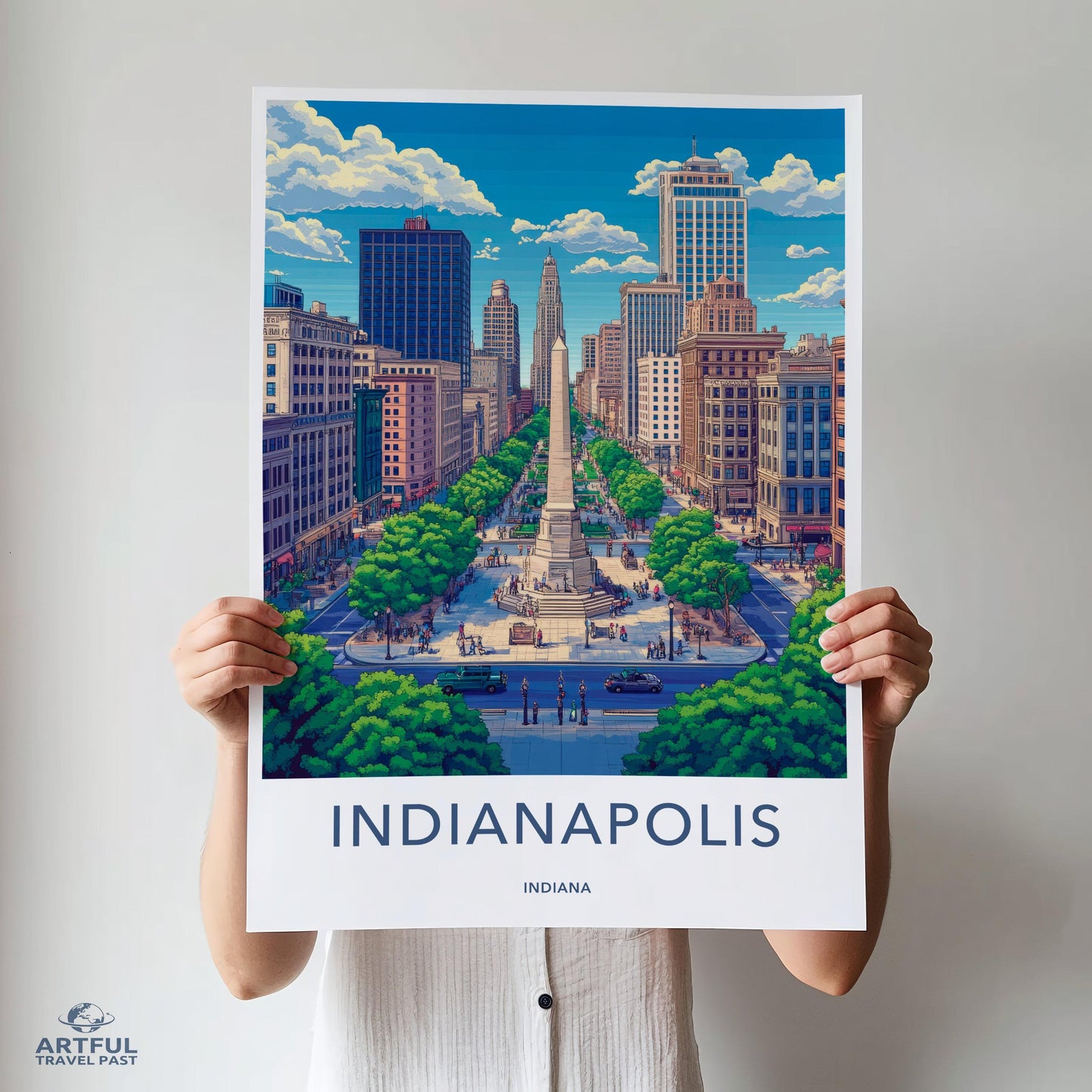 Indianapolis Poster - Indiana Wall Art