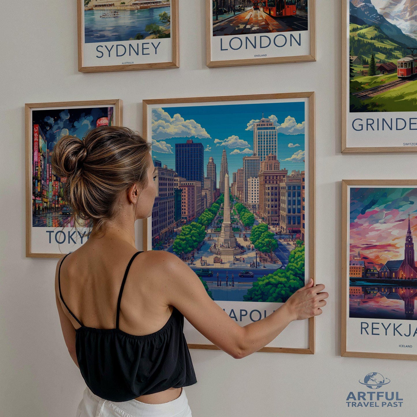 Indianapolis Poster - Indiana Wall Art