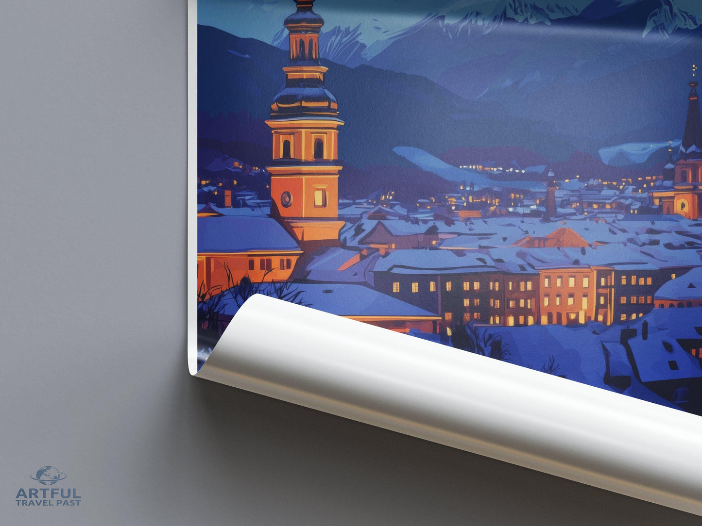 Innsbruck Poster - Austria Wall Art