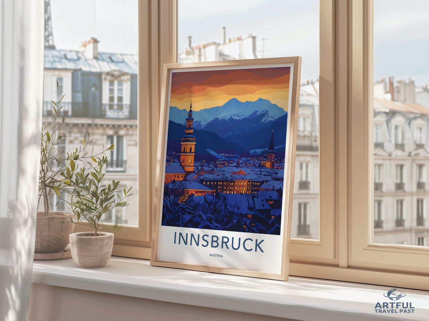 Innsbruck Poster - Austria Wall Art