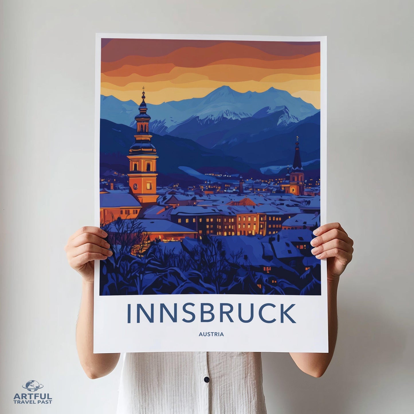 Innsbruck Poster - Austria Wall Art