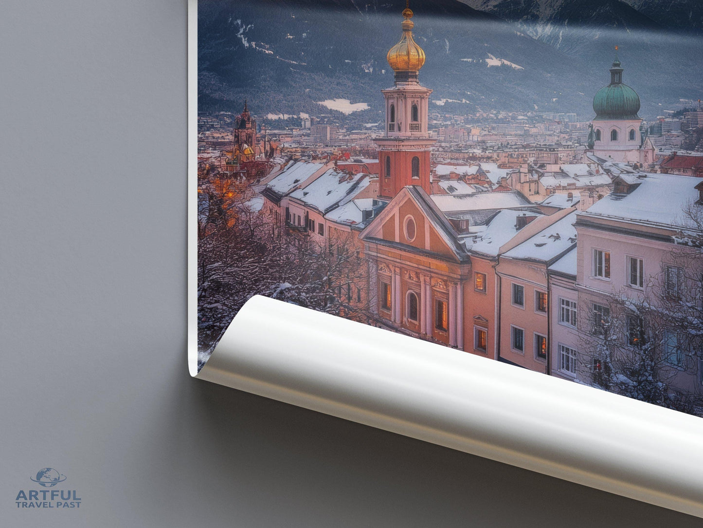Innsbruck Poster | Austria Wall Art