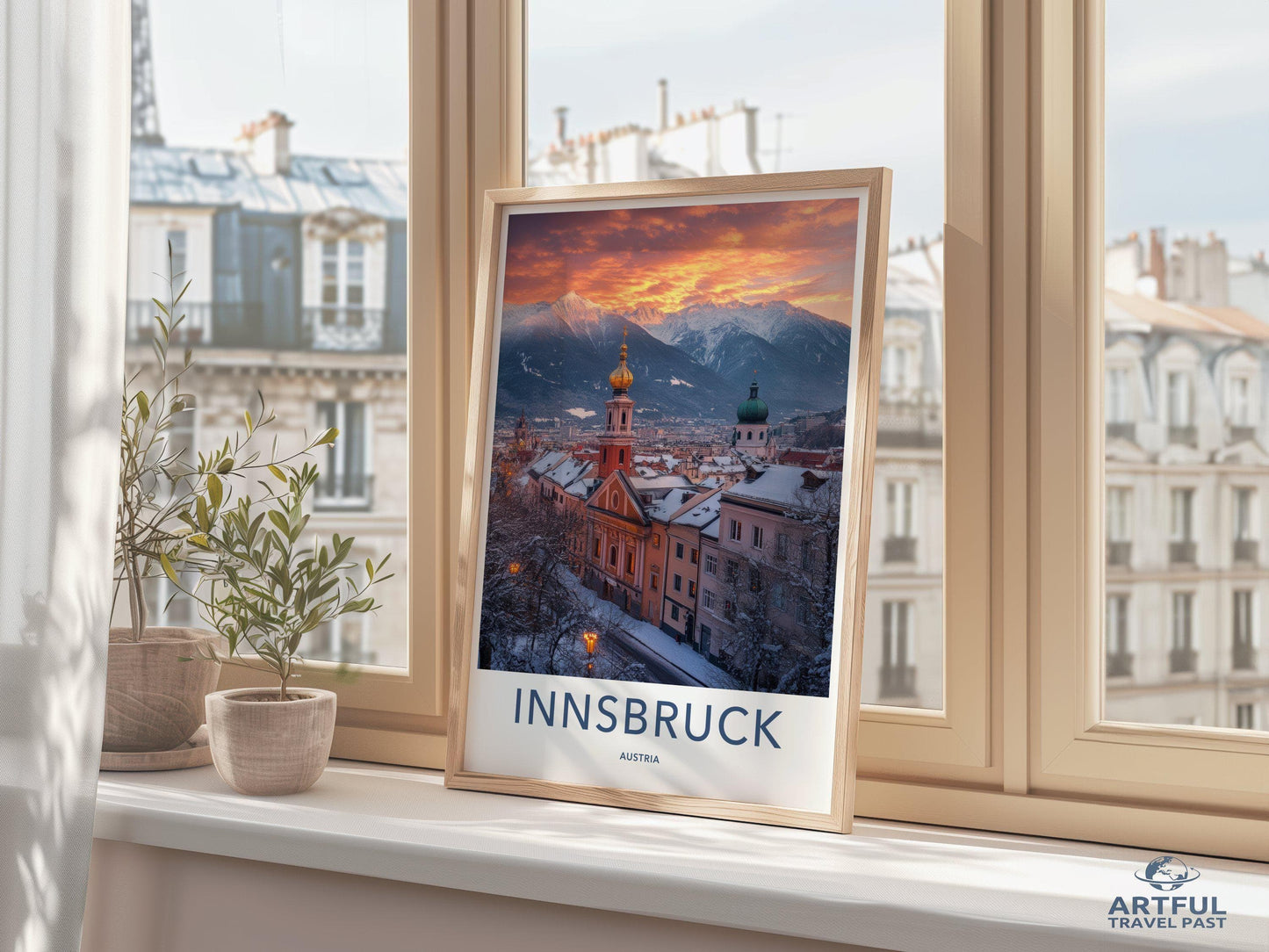 Innsbruck Poster | Austria Wall Art