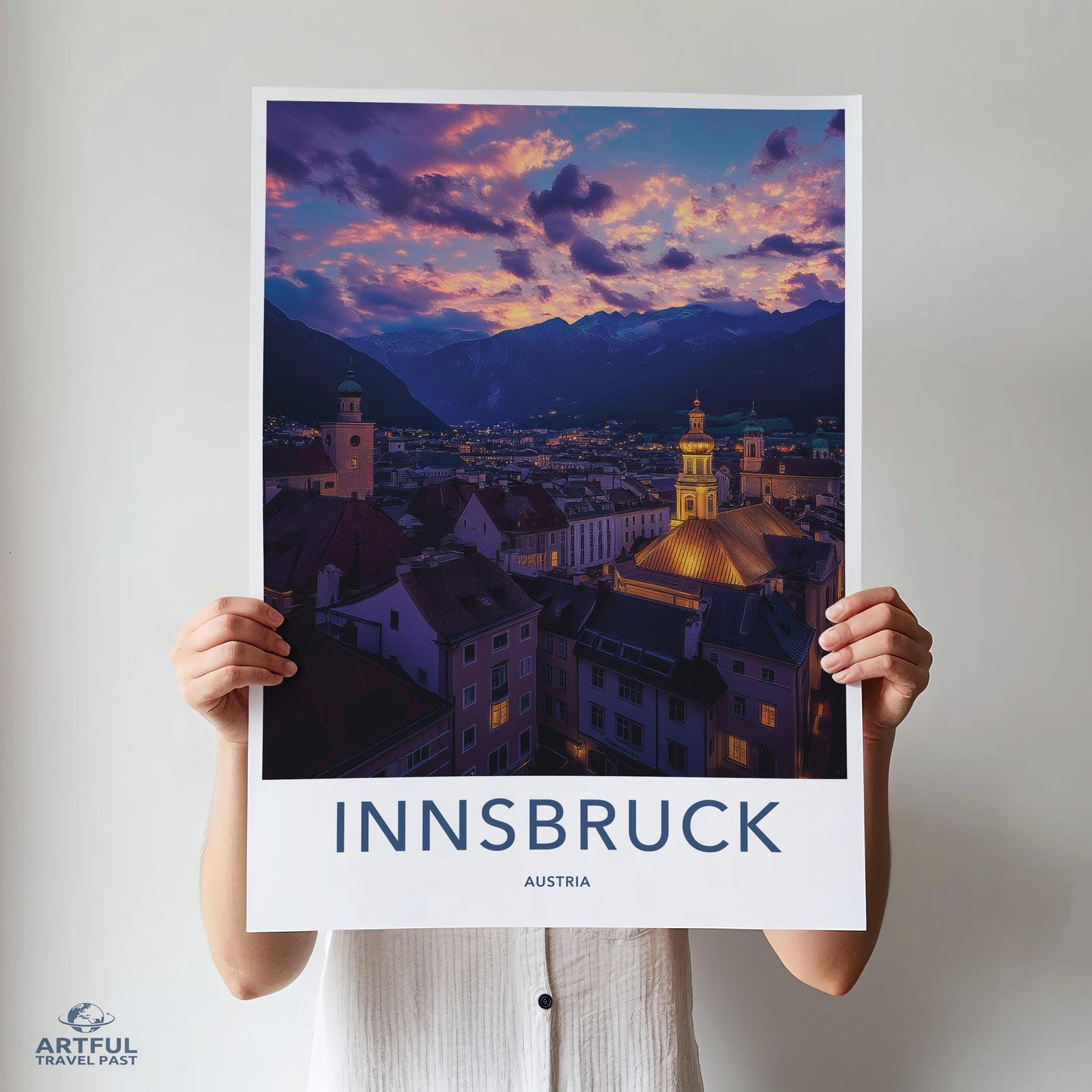Innsbruck Poster - Austria Wall Art