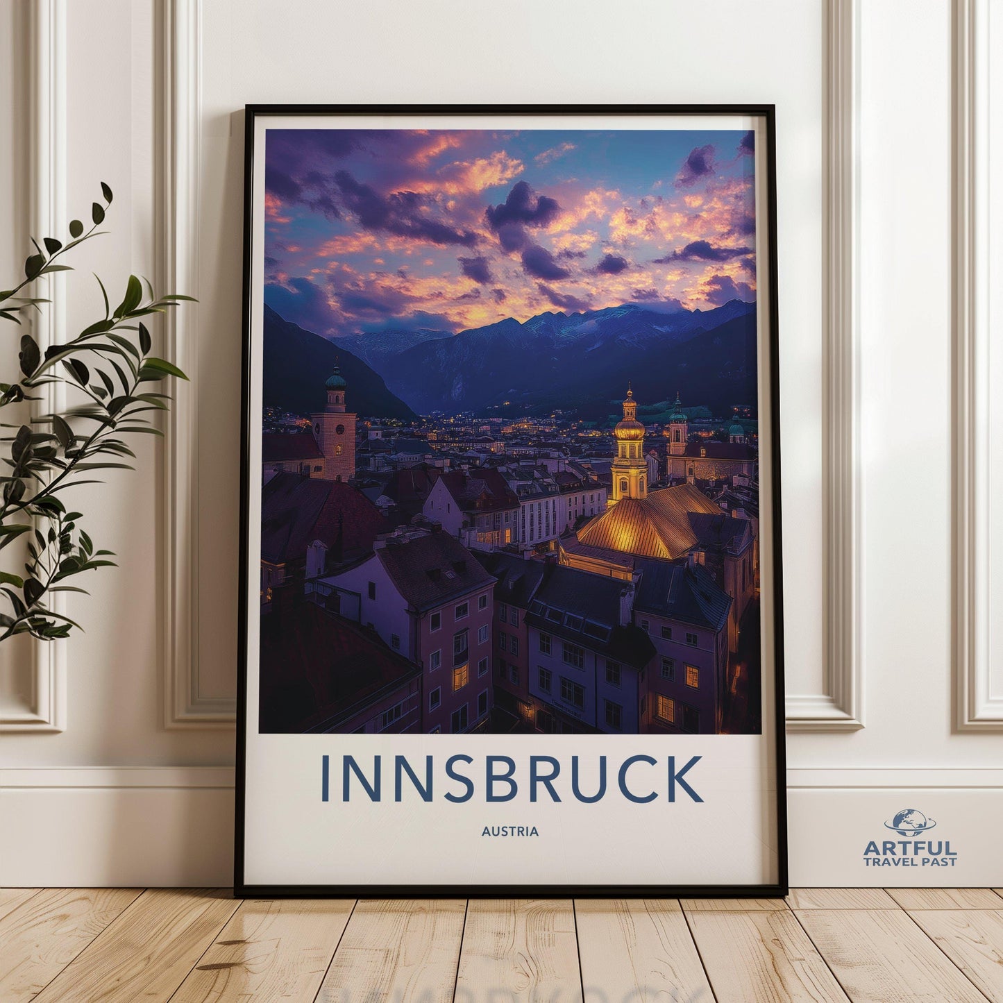 Innsbruck Poster - Austria Wall Art