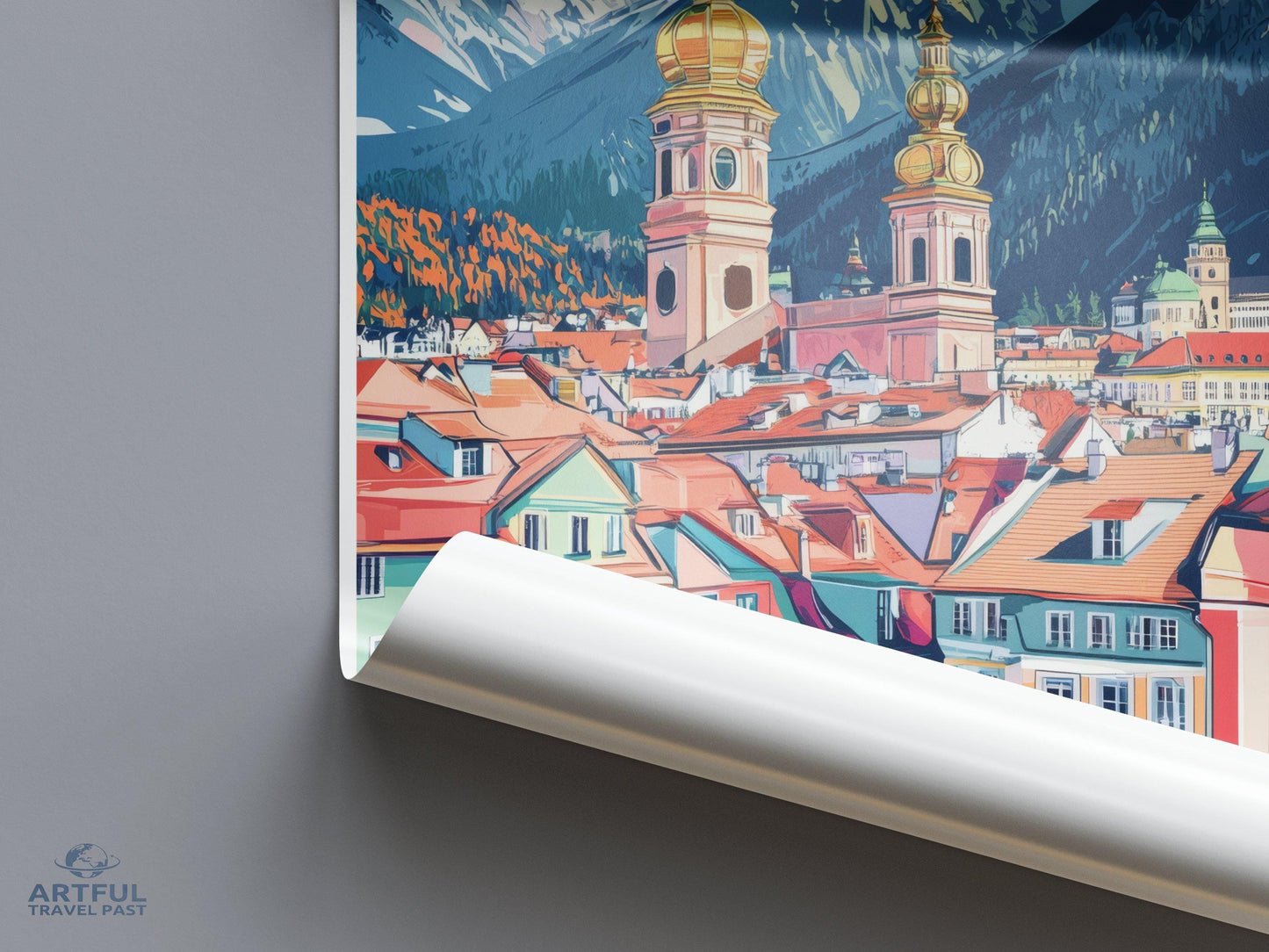 Innsbruck Poster - Austria Wall Art