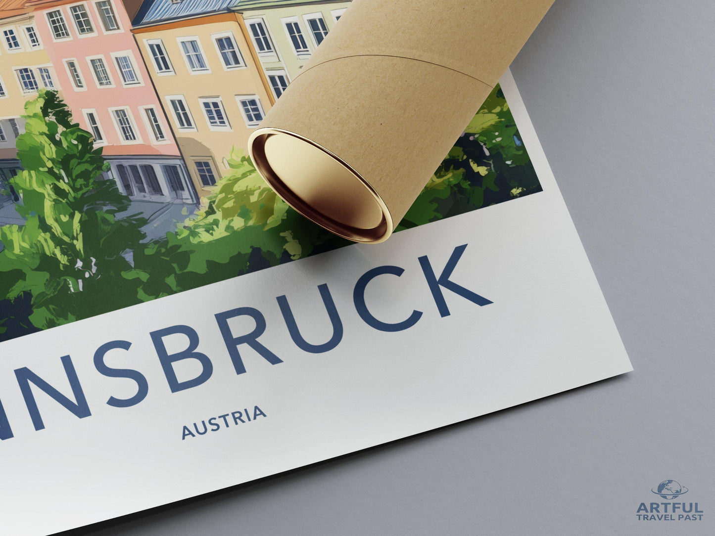 Innsbruck Poster - Austria Wall Art