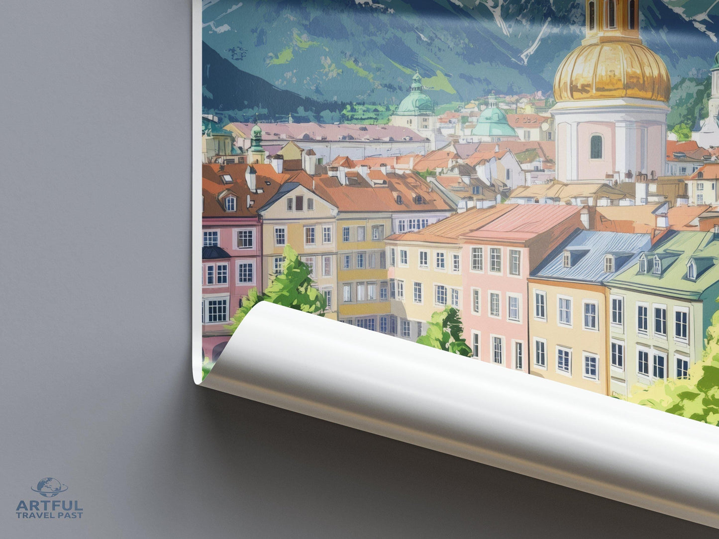 Innsbruck Poster - Austria Wall Art