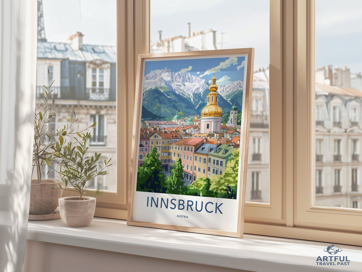 Innsbruck Poster - Austria Wall Art