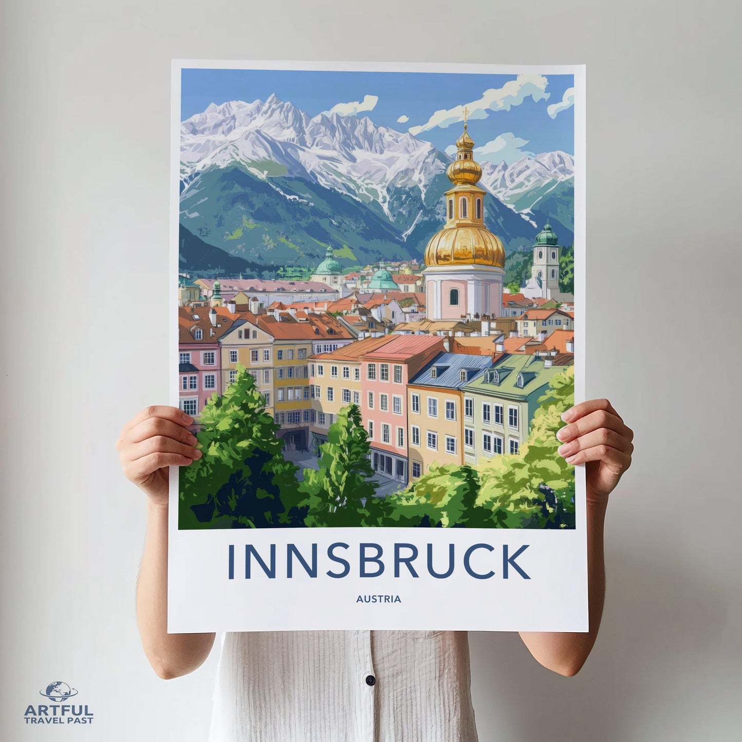 Innsbruck Poster - Austria Wall Art