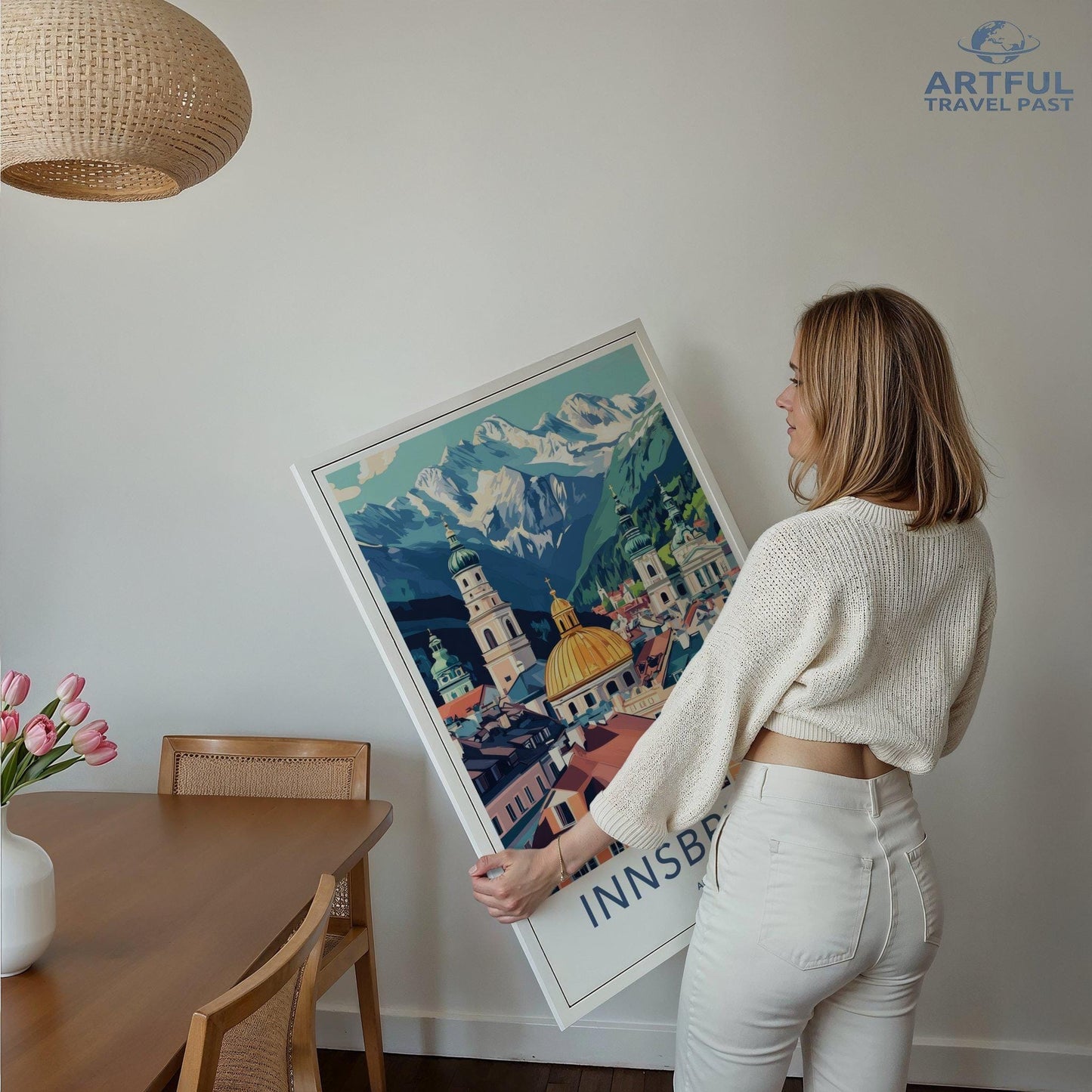 Innsbruck Poster | Austria Wall Art | Europe Decor