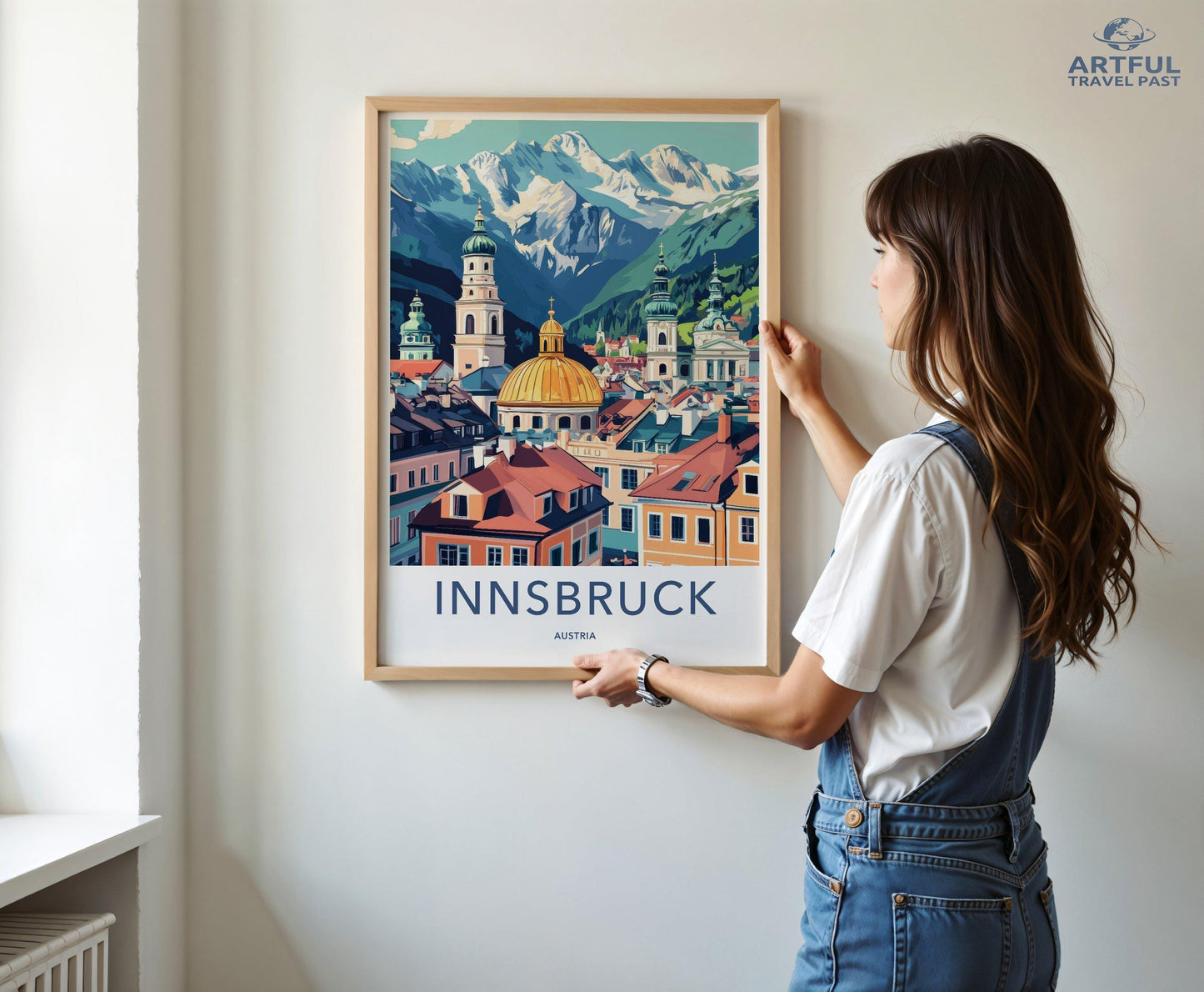 Innsbruck Poster | Austria Wall Art | Europe Decor