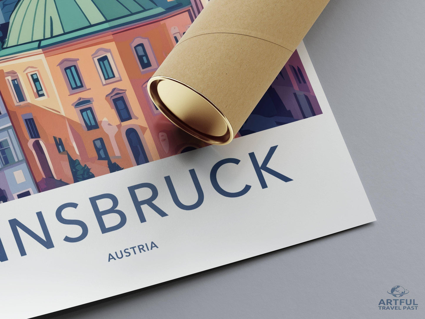 Innsbruck Poster | Austria Wall Art | Europe Decor