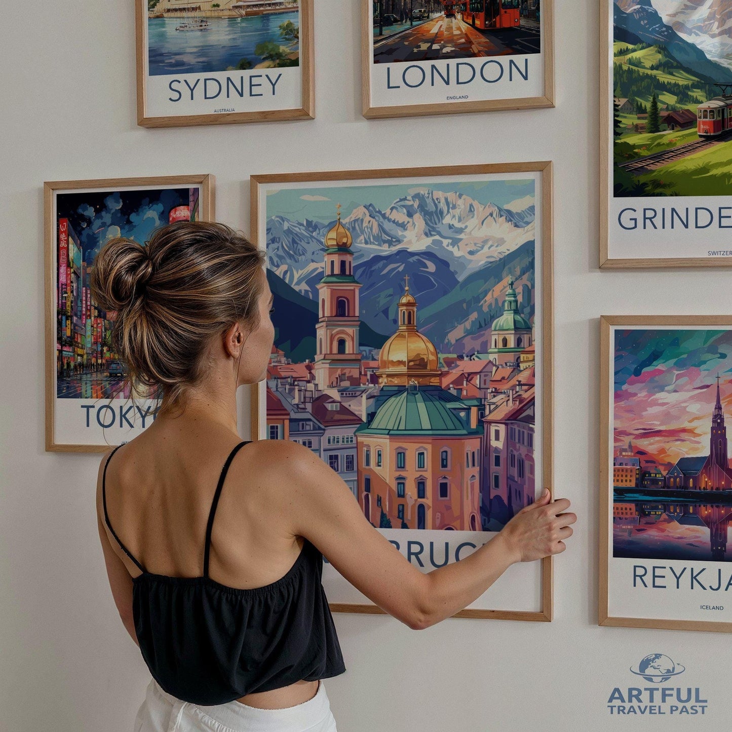 Innsbruck Poster | Austria Wall Art | Europe Decor
