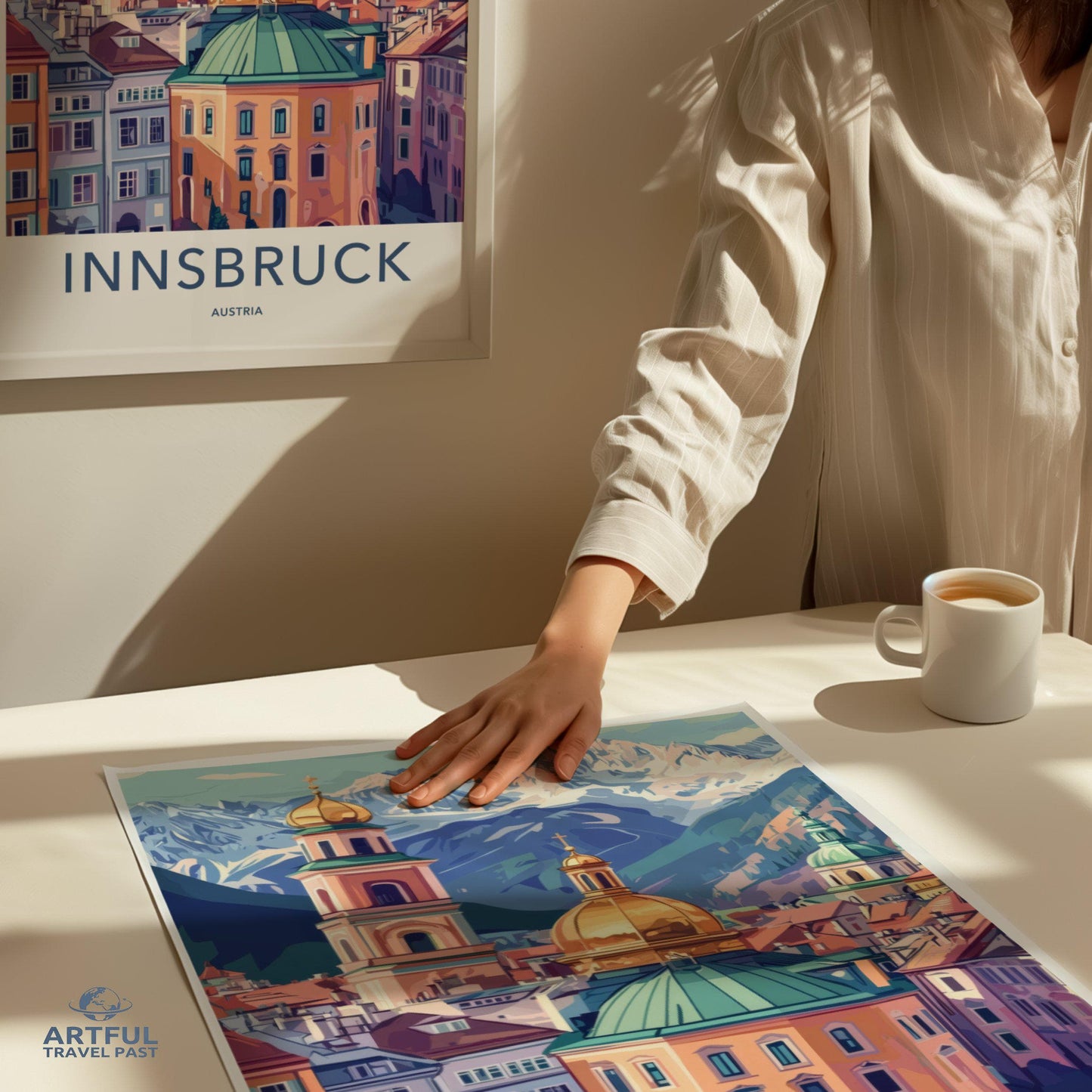 Innsbruck Poster | Austria Wall Art | Europe Decor